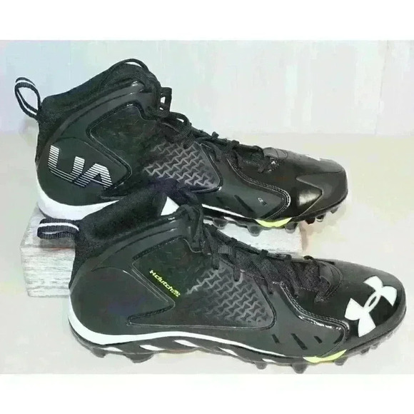 New Under Armor Nitro Clutch Fit 4DFoam Football Cleats 1258021-001 Mens size 13 - Picture 7 of 13